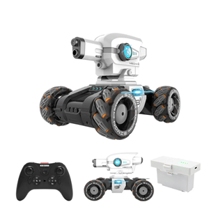  ماشین کنترلی شارژی لیزری نگهبان تیر ژله ای پرتاب کن Mecha Guardian Water Bomb Spray Car Remote Control 1:12 -اسباب بازی